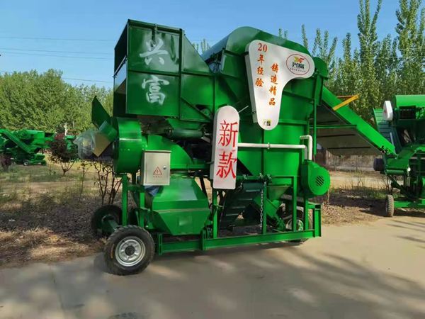 2021花生摘果排雜一體機
